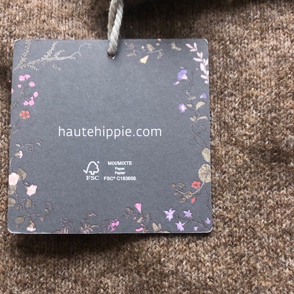 Brown jacquard Patterned ladies  Sweater - Picture 5 of 8